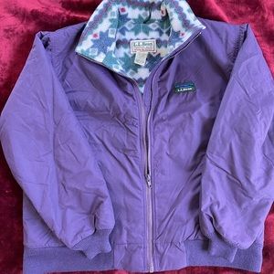 1990’s L.L. Bean Warm-Up Jacket Aztec Fleece